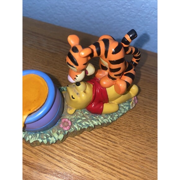 Disney Winnie the Pooh Tigger Miniature Clock Fantasma Friends Forever vintage - Picture 8 of 8